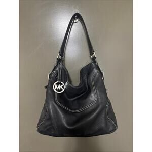 Michael Kors Black Leather Handbag